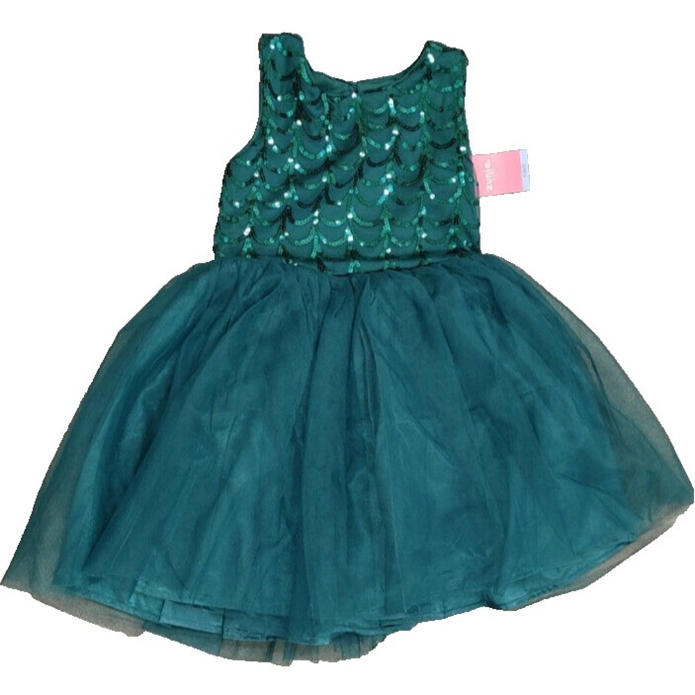 NWT Zunie Girl Dress Hunter size‎ Small (6/7)